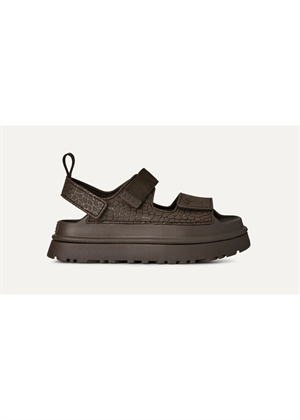 W Goldenglow embossed sandal Dense Smoke UGG 